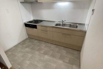 【印西市】落ち着いた色味で大人な雰囲気のキッチン